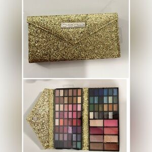 BEBE 80pc Beauty Clutch Makeup Set – Eyeshadows, Blushes, Highlighters, Bronzers